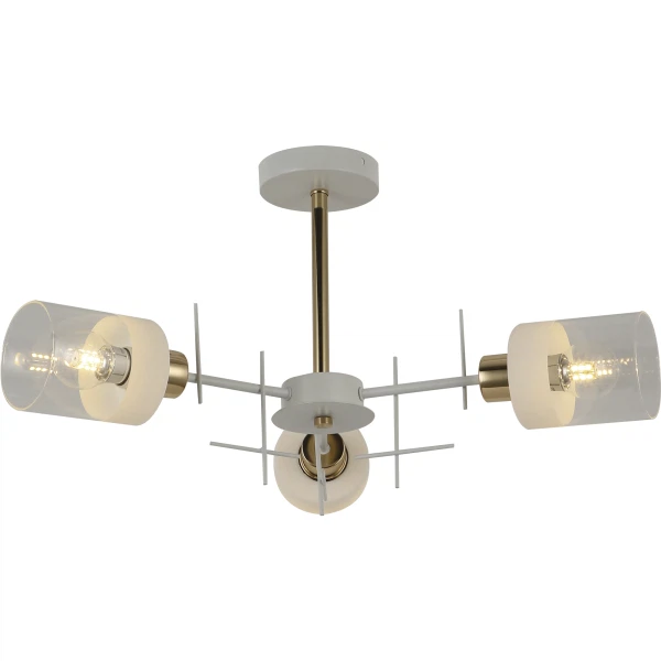

люстра потолочная toplight chloe tl1253d-03wg е27 3x60вт ip20