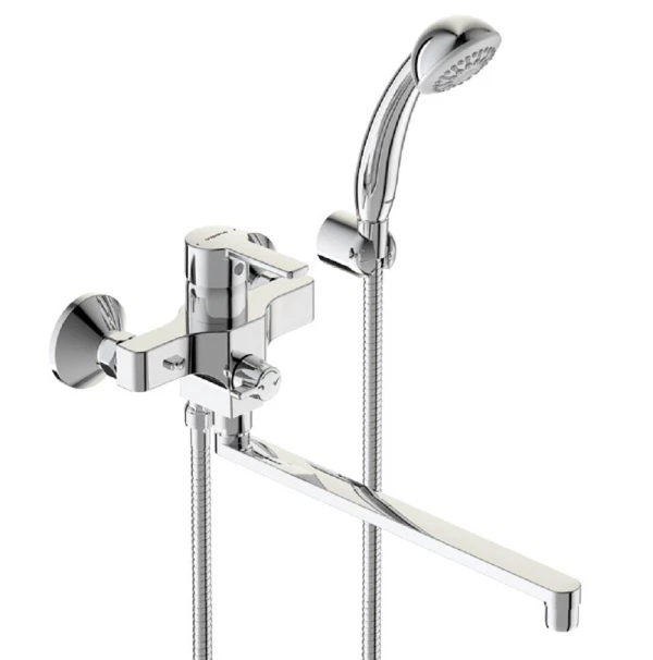 

смеситель для ванны/душа vidima uno ba320aa, Хром