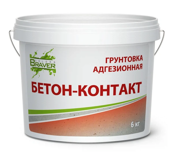 Бетон-контакт braver 6кг, код 4650000923524