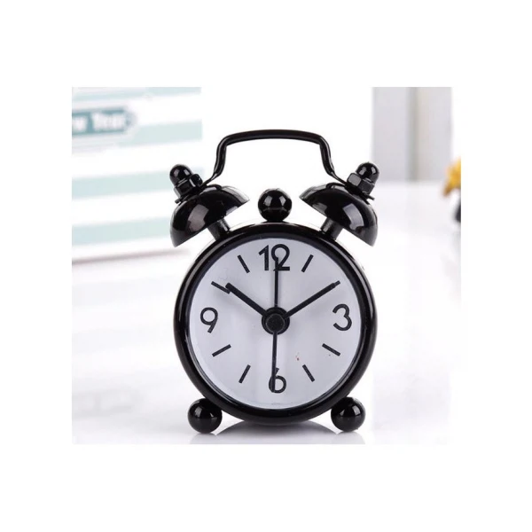 

будильник alarm clock 40mm black 79881