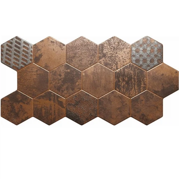 

керамогранит hive cobre коричневый 45,5x90 53568