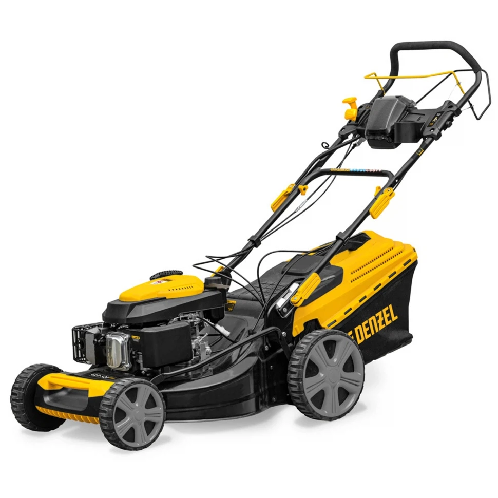 Изображение товара Бензиновая газонокосилка Denzel GLD-520SP-VE 196 см3 52 см ширина 60 л