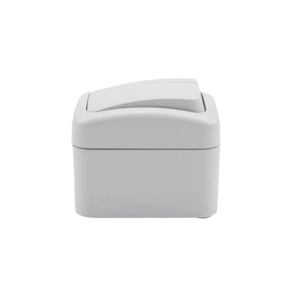 

выключатель (открытый, белый, 2 клавиши, с крышкой, с рамкой) kranz mini, kr-78-0602