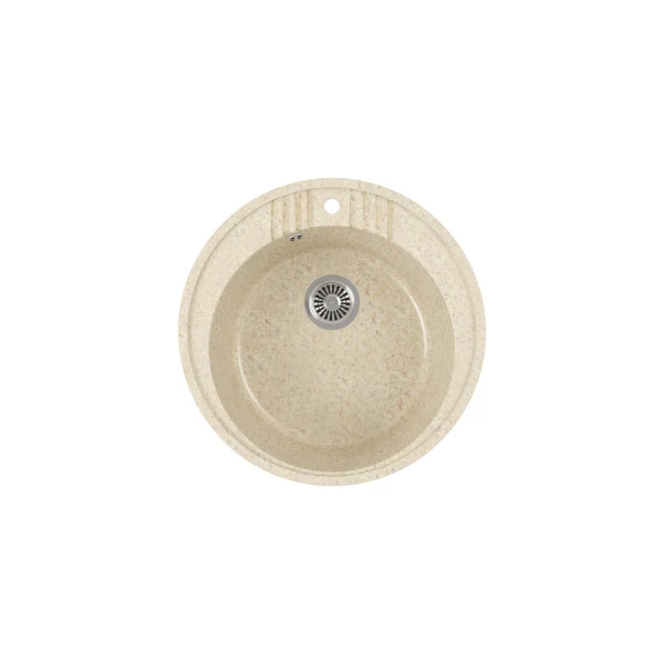 

мойка кухонная мраморная greenstone 51x51 grs-05s-328 бежевый