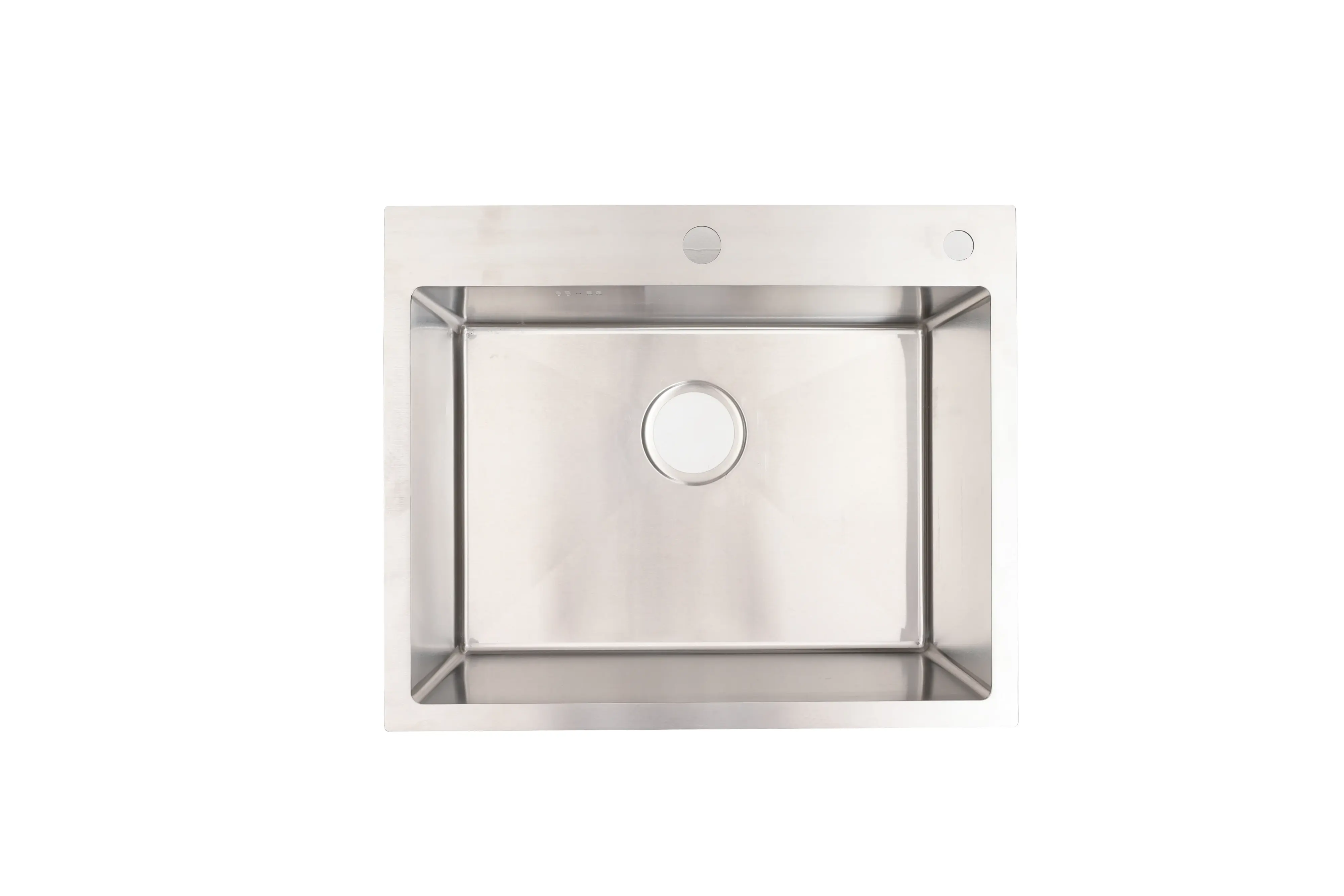 Изображение товара Мойка Madrid для кухни из нержавеющей стали 580*480 мм, Satin с сифоном в индивид. упаковке