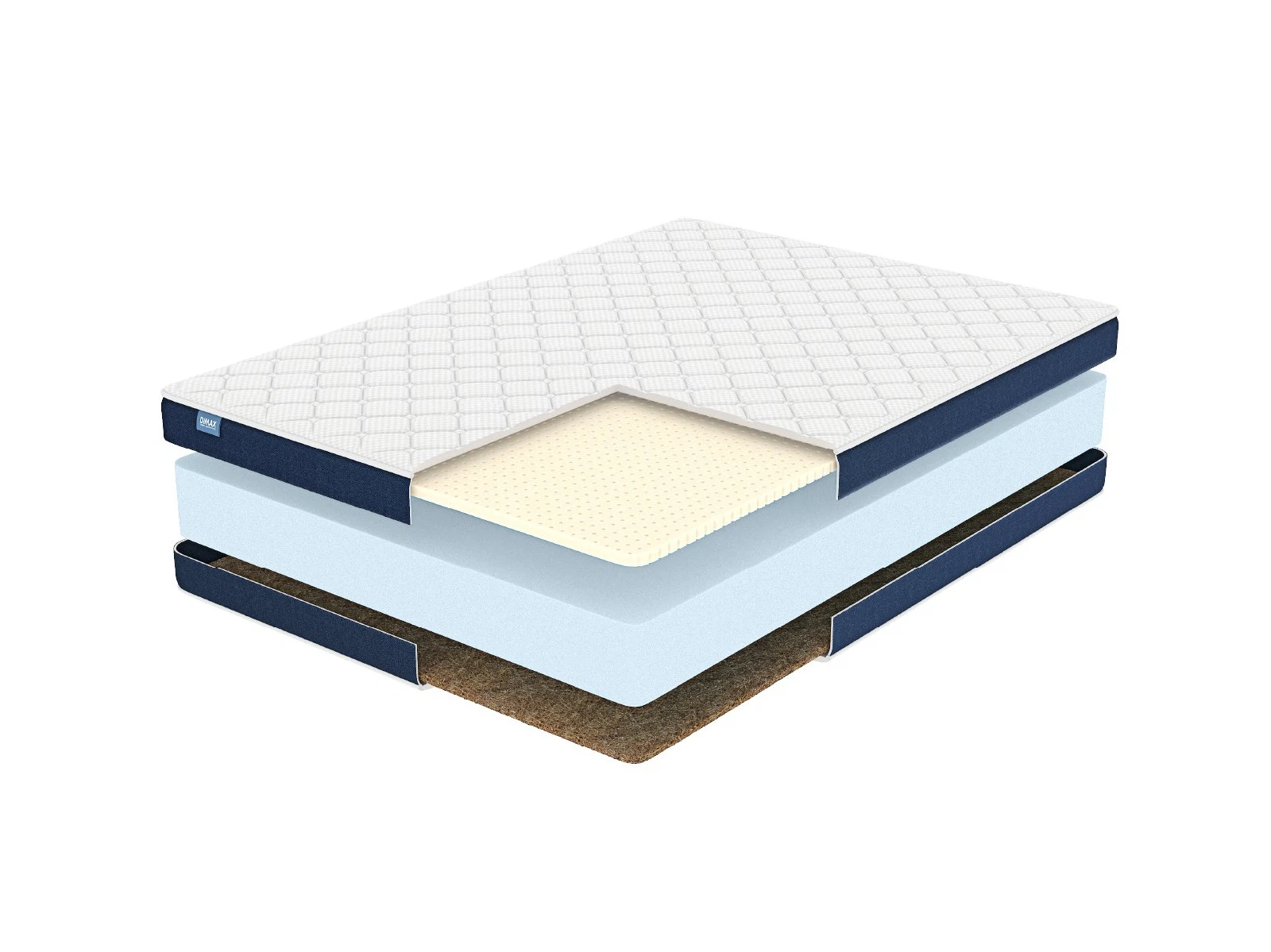 Изображение товара Матрас Димакс Практик Чип Ролл 18 латекс кокос 200х200