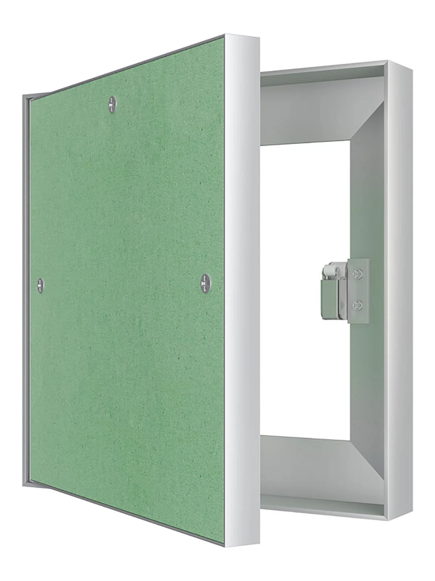 Изображение товара Люк ревизионный ЛПК 200х200 скрытый монтаж алюминий от Evecs