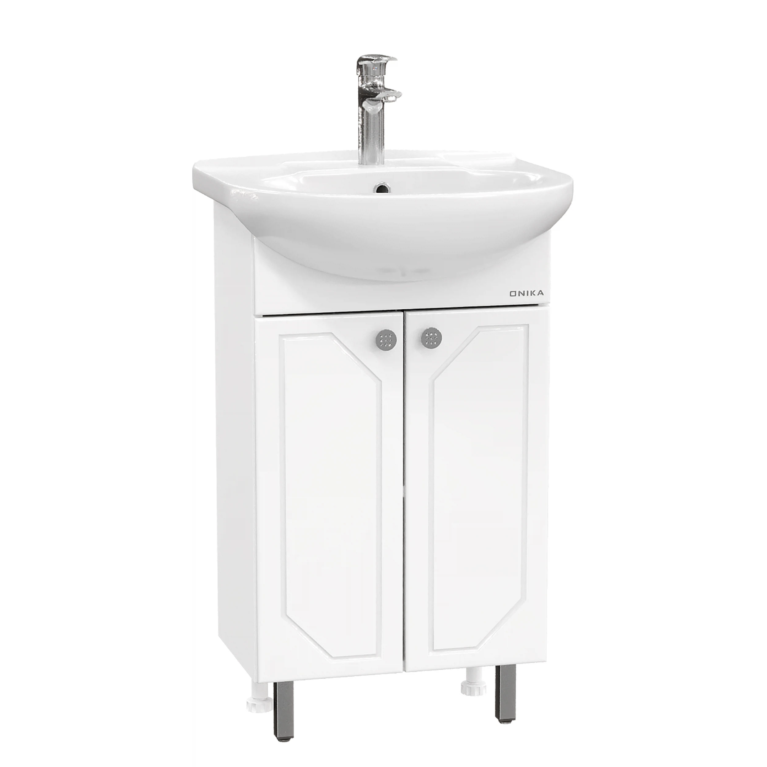 Изображение товара Тумба Onika Канны 50 напольная, белая (ум. Канны 50)