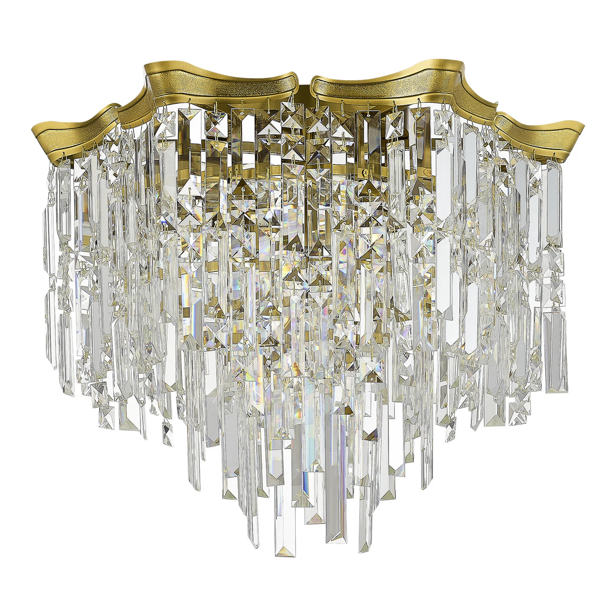 Изображение товара Светильник с лампой накаливания, латунь, прозрачный, OFELIA, E14, 60, SL1659.302.10