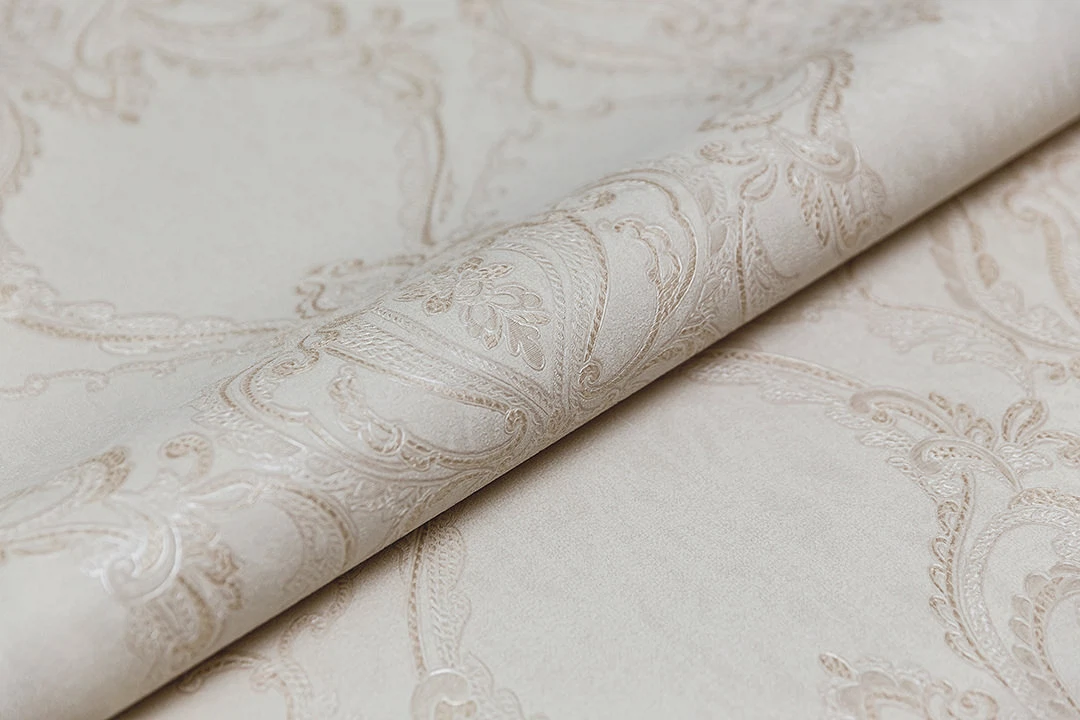 Изображение товара Обои виниловые Kerama Marazzi Ориент мотив бежевые с текстурой, 10 м