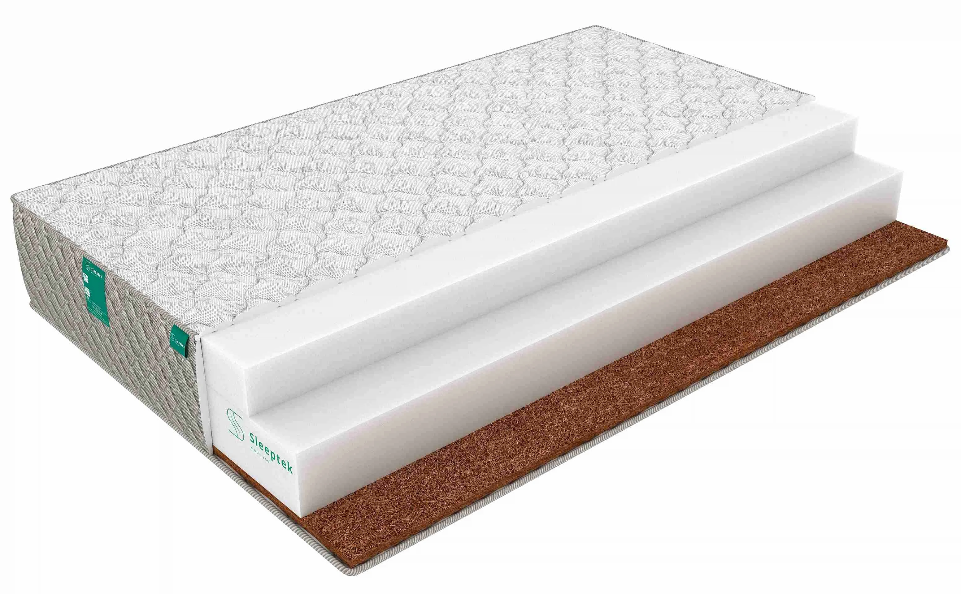 Изображение товара Матрас Sleeptek Roll SpecialFoam Cocos 80х190 см беспружинный двухсторонний