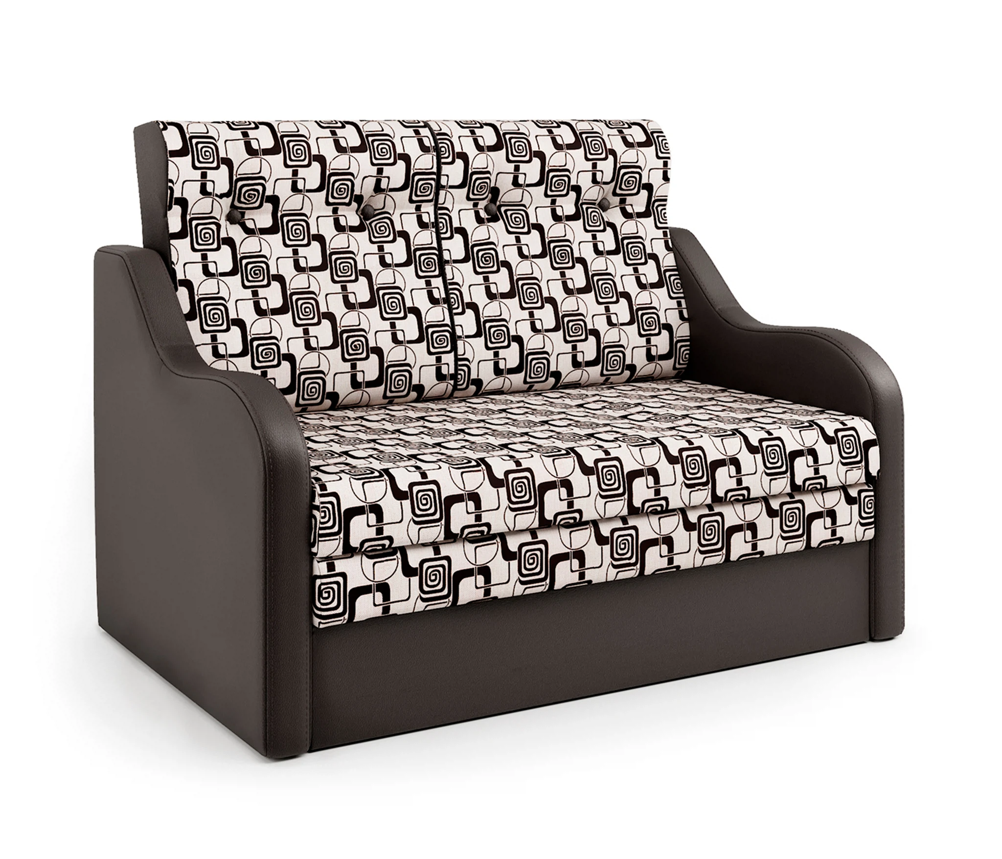 Изображение товара Диван-кровать Классика 2В шоколад и ромб