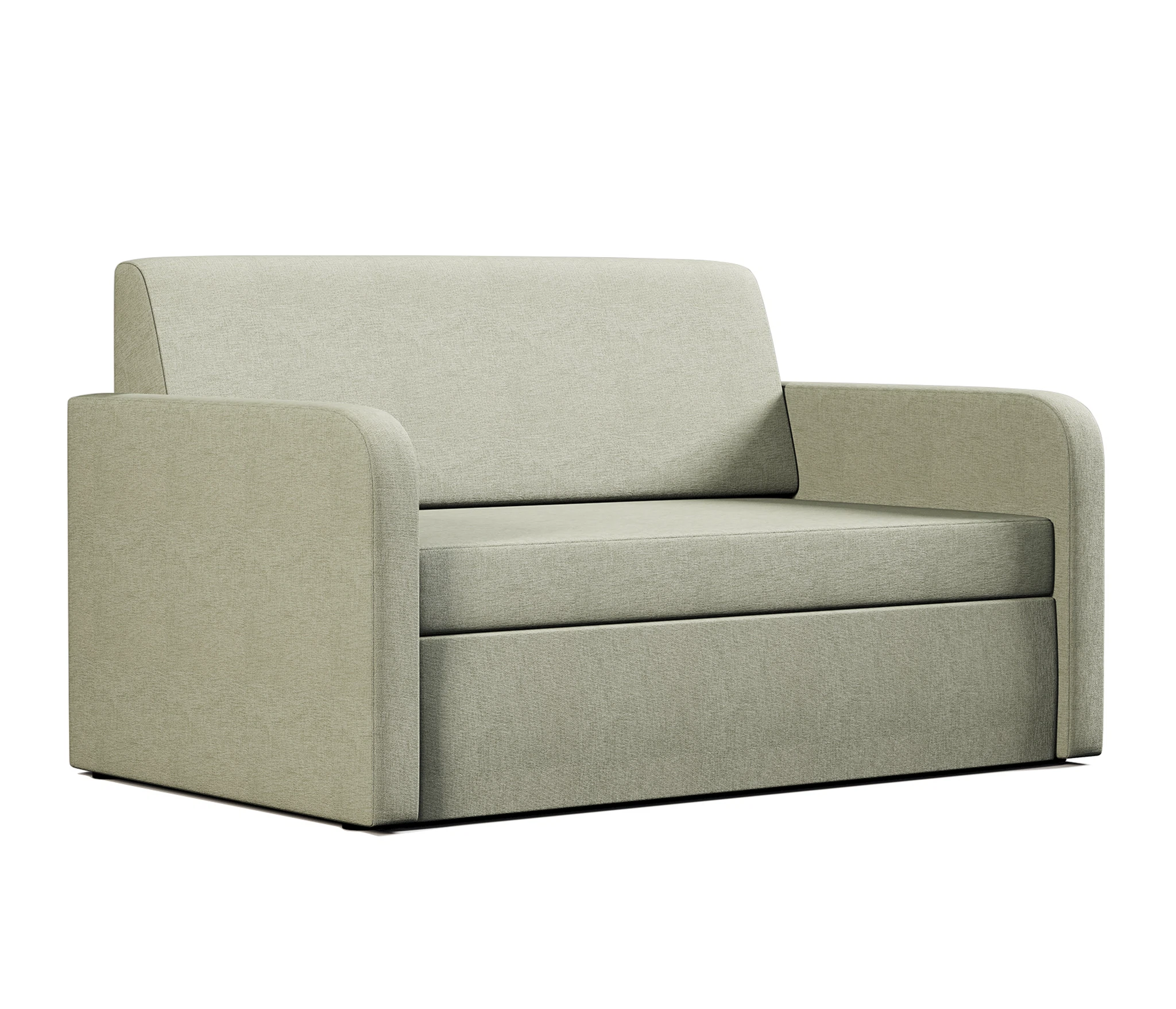 Изображение товара Диван-кровать Гамма Бит Куба светло-зеленый с механизмом аккордеон