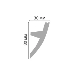 Плинтус потолочный C7502 (74*37*2000)