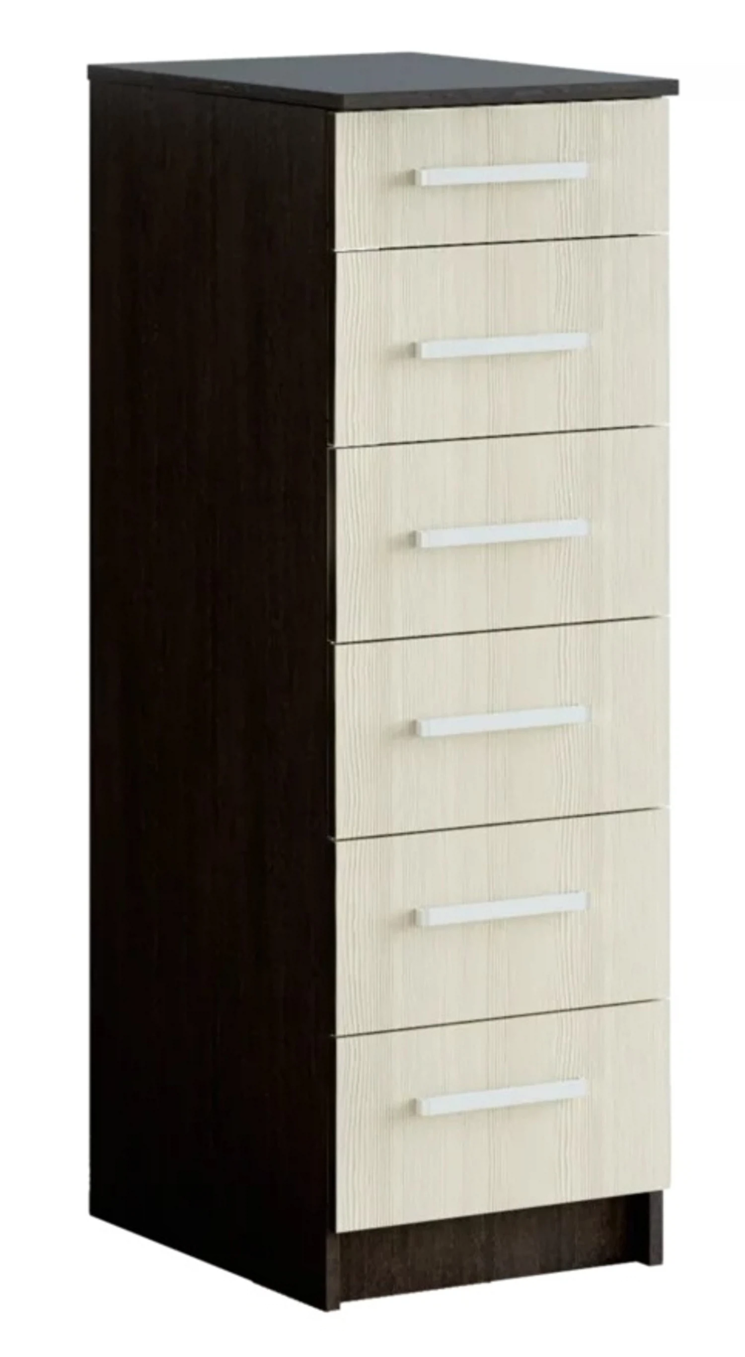 Изображение товара Комод высокий Фиеста венге/лоредо 50x40x120 см от БТС