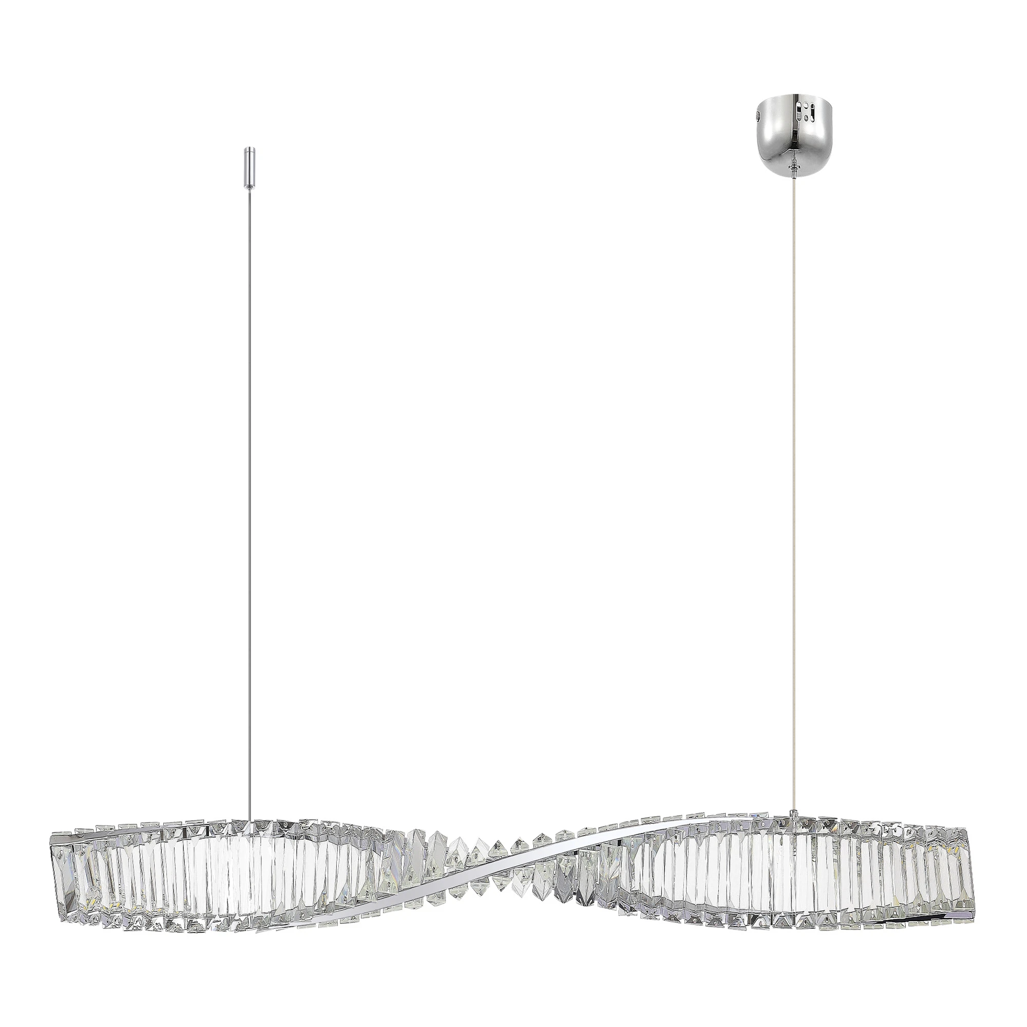 Изображение товара Подвесной светильник ST-Luce Хром Прозрачный LED 21W 4000K SL6205.113.01