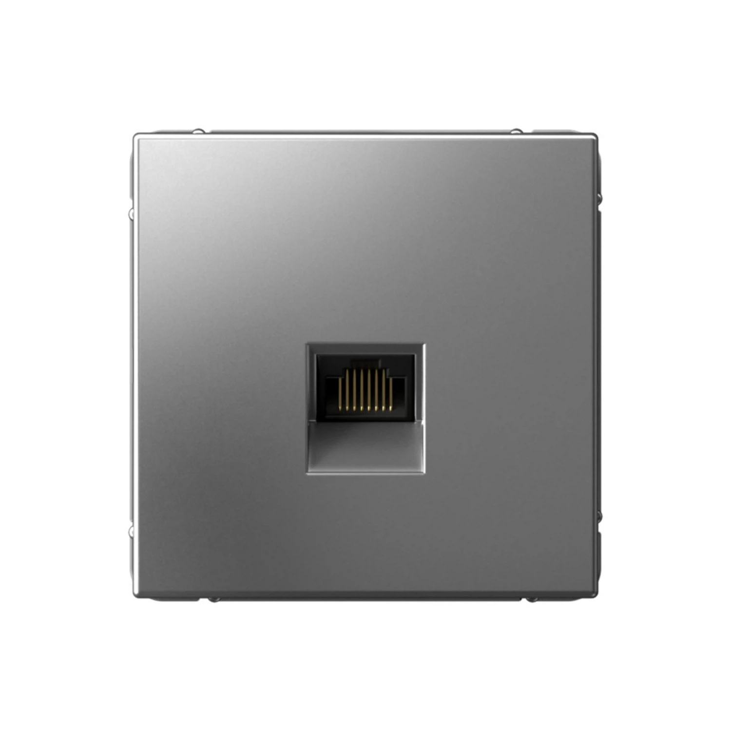 Изображение товара Розетка RJ45 Systeme Electric ArtGallery Сталь 1 пост 10 Гбит/с