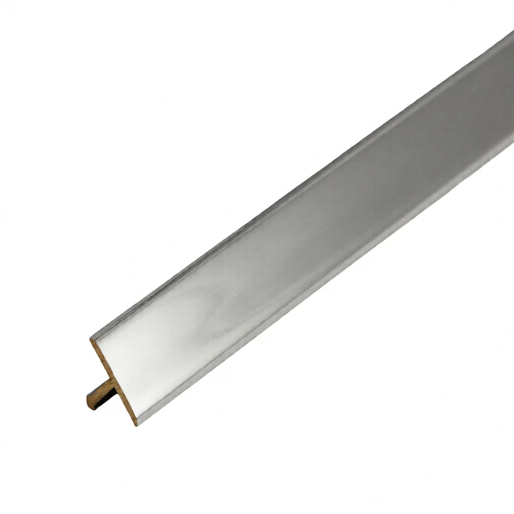 Изображение товара Порог Т-образный латунный Волшебная Палочка MSPCROC 149, 14 мм, 2.7 м