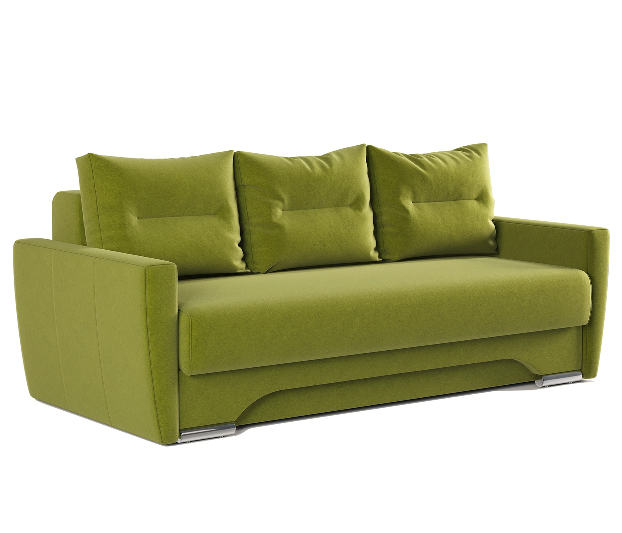 Изображение товара Диван-кровать Опера 150 велюр Дрим эппл современный стиль Россия