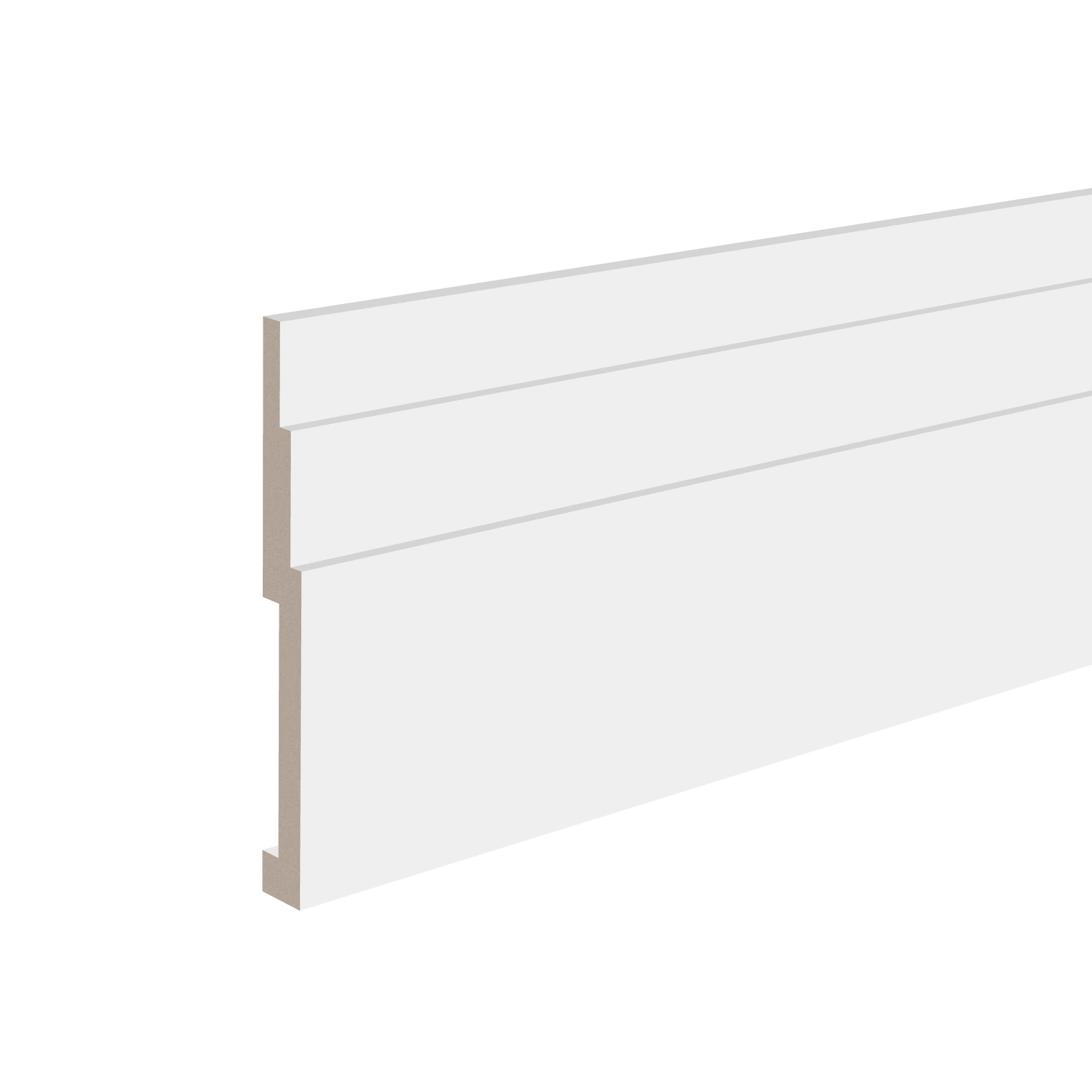 Изображение товара Плинтус Ultrawood Base 2000 мм экологичный из ЛДФ для интерьеров