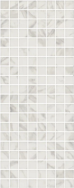 Изображение товара Декор Алькала белый мозаичный глянцевый 20x50x0,8 Kerama Marazzi арт. MM7203