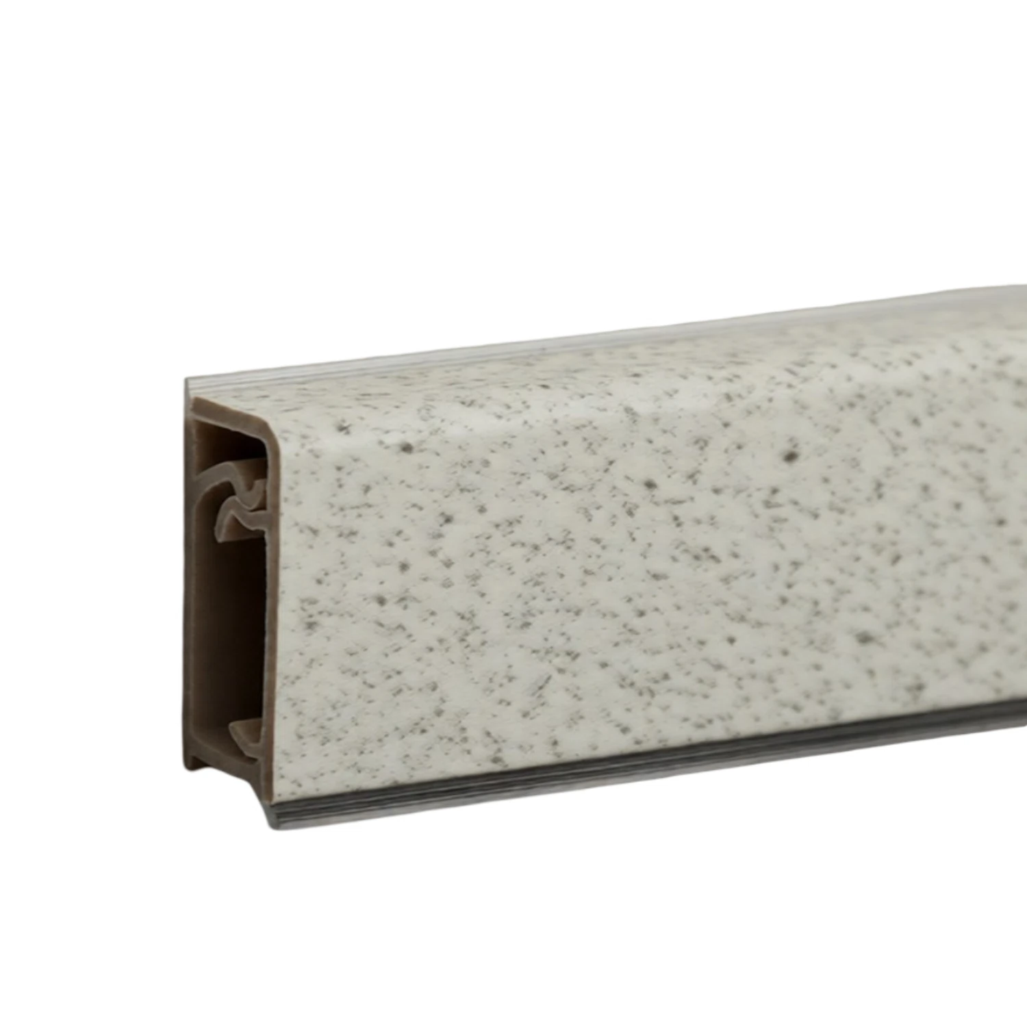 Изображение товара Плинтус для столешниц ПВХ Волшебная Палочка 25*12 мм прямоугольный 3 м Сахара НФ-00001964