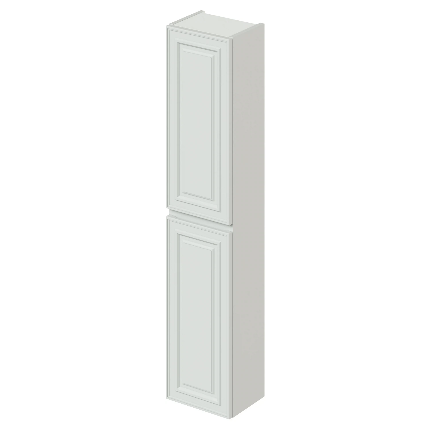 Изображение товара Подвесной пенал Итана Verona 25 из МДФ для ванной 250x200x1200 бежевый