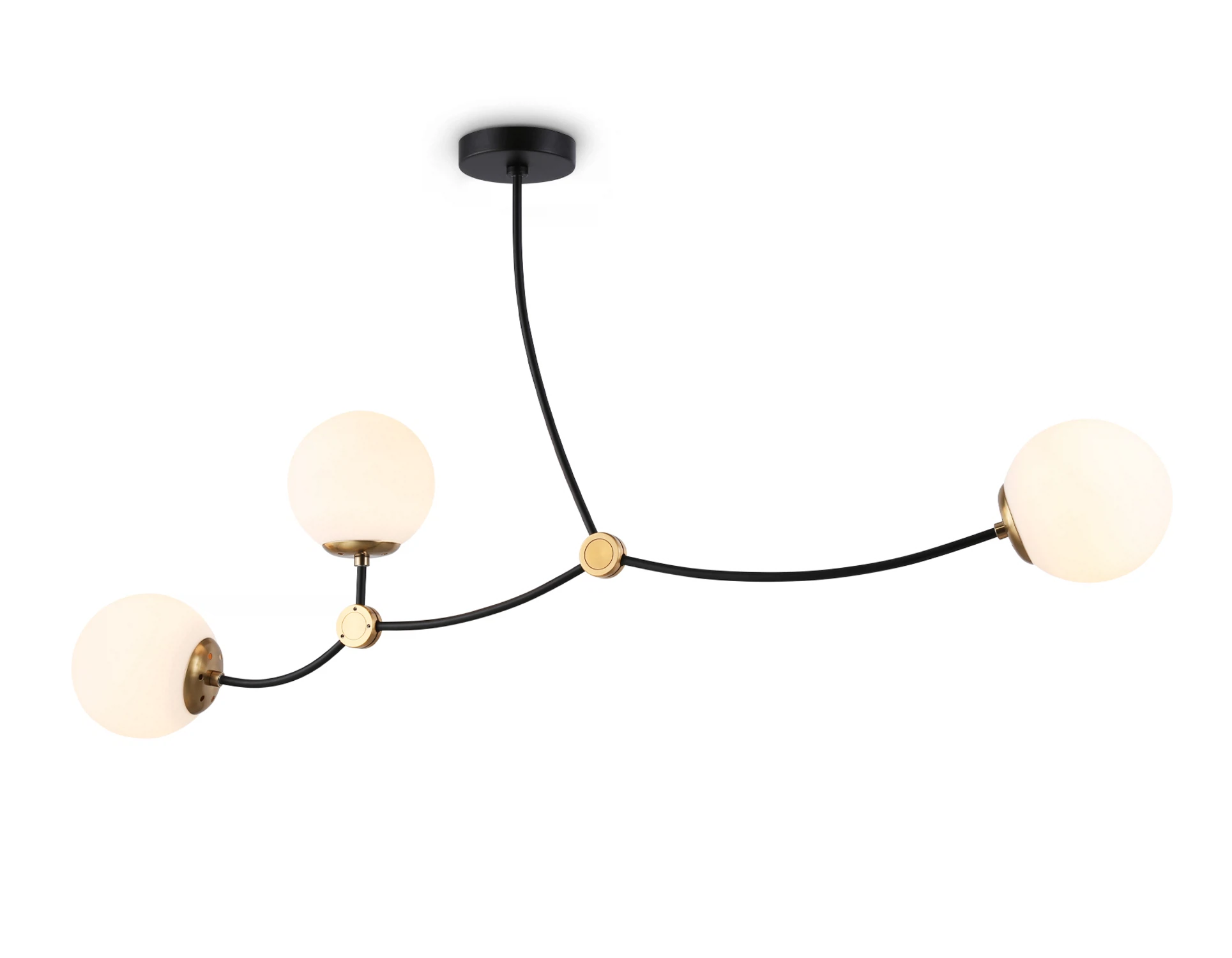 Изображение товара Современная подвесная люстра Ambrella Light TR2568 3 лампы 60 Вт стекло металл