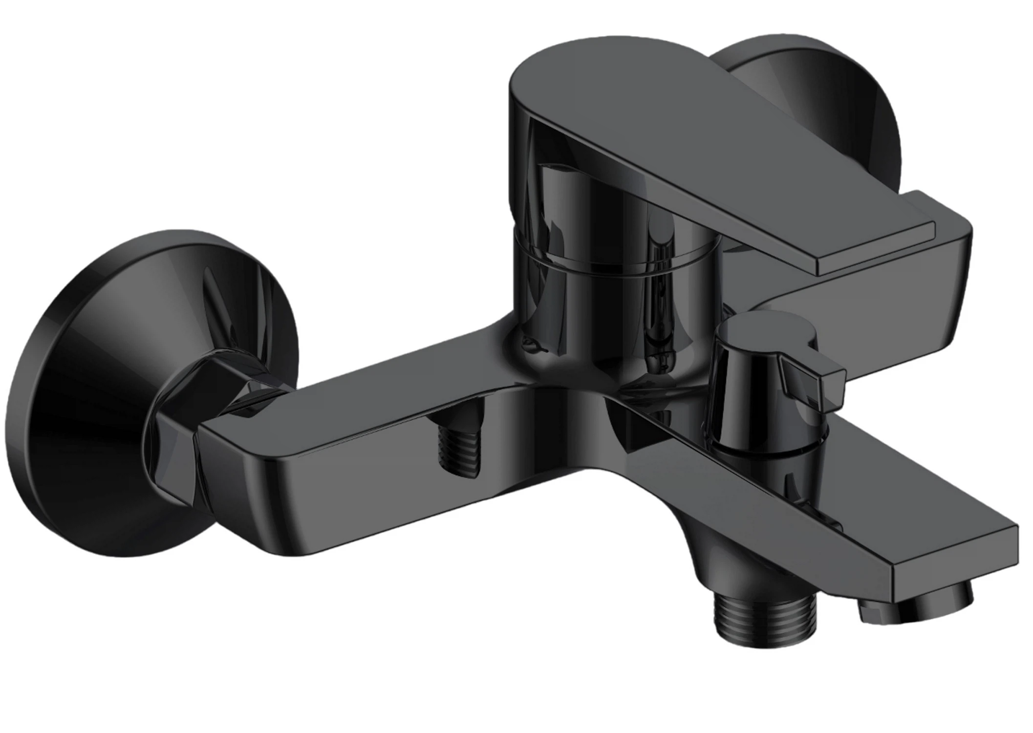 Изображение товара Смеситель Budapesh black для ванны арт BT54B стильный функциональный