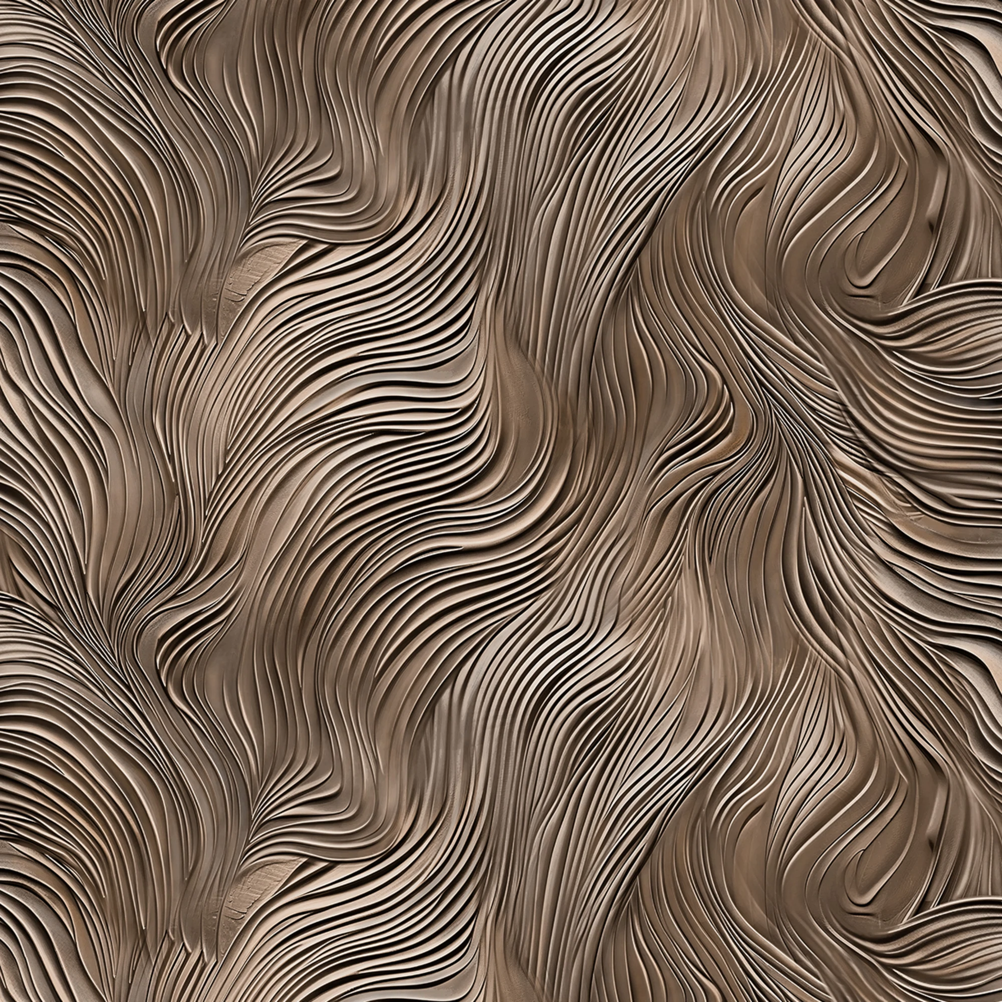 Изображение товара Обои флизелиновые Victoria Stenova Револют мотив коричневые 10м