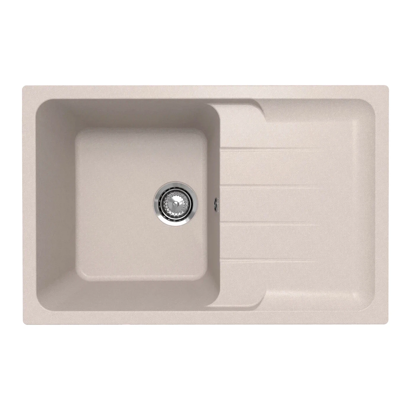 Изображение товара Кухонная мойка Ulgran Quartz Gerda 780-10, песок, искусственный мрамор