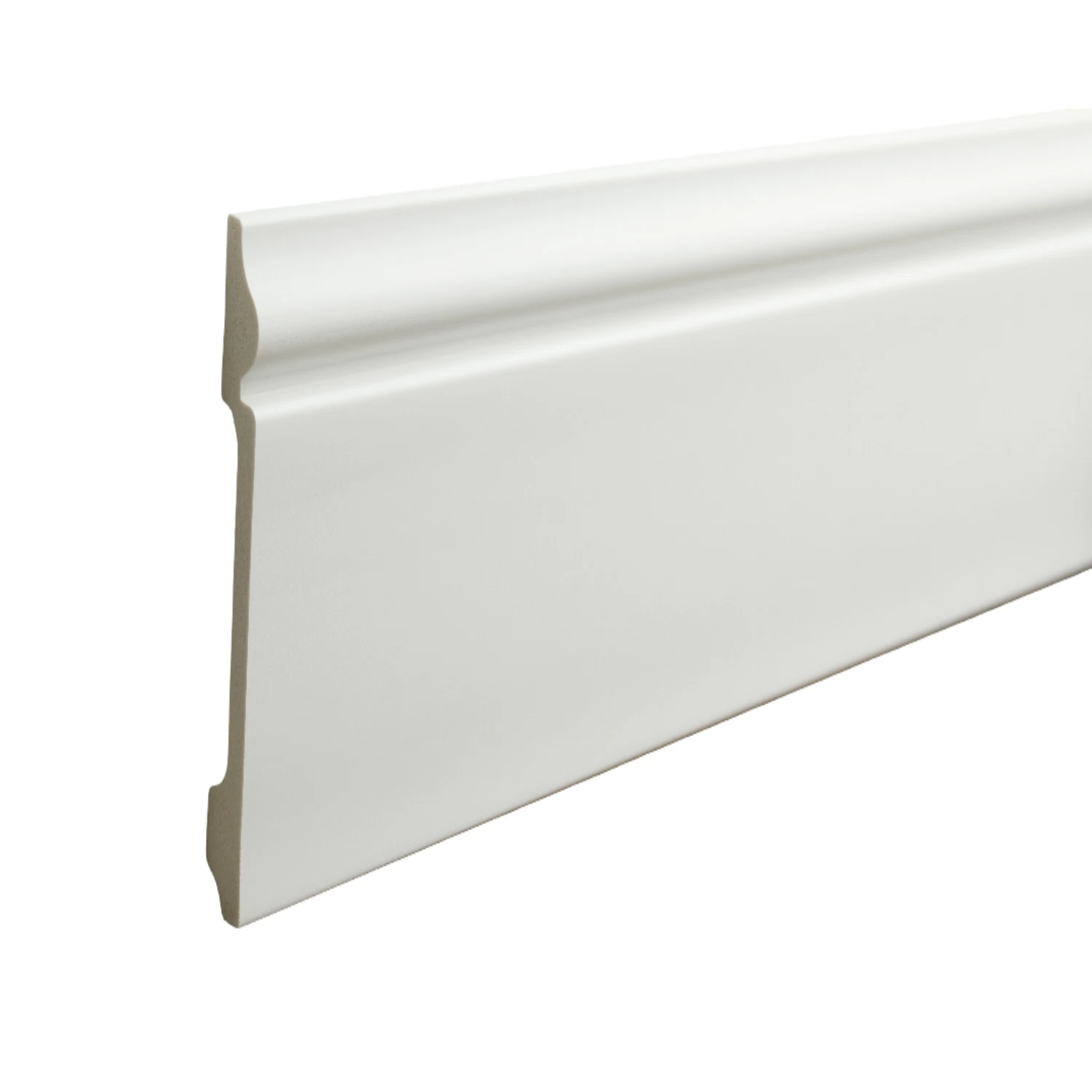 Изображение товара Плинтус из полистирола высокой плотности Волшебная палочка MSPOL 110 120*15*2000 Белый под покраску