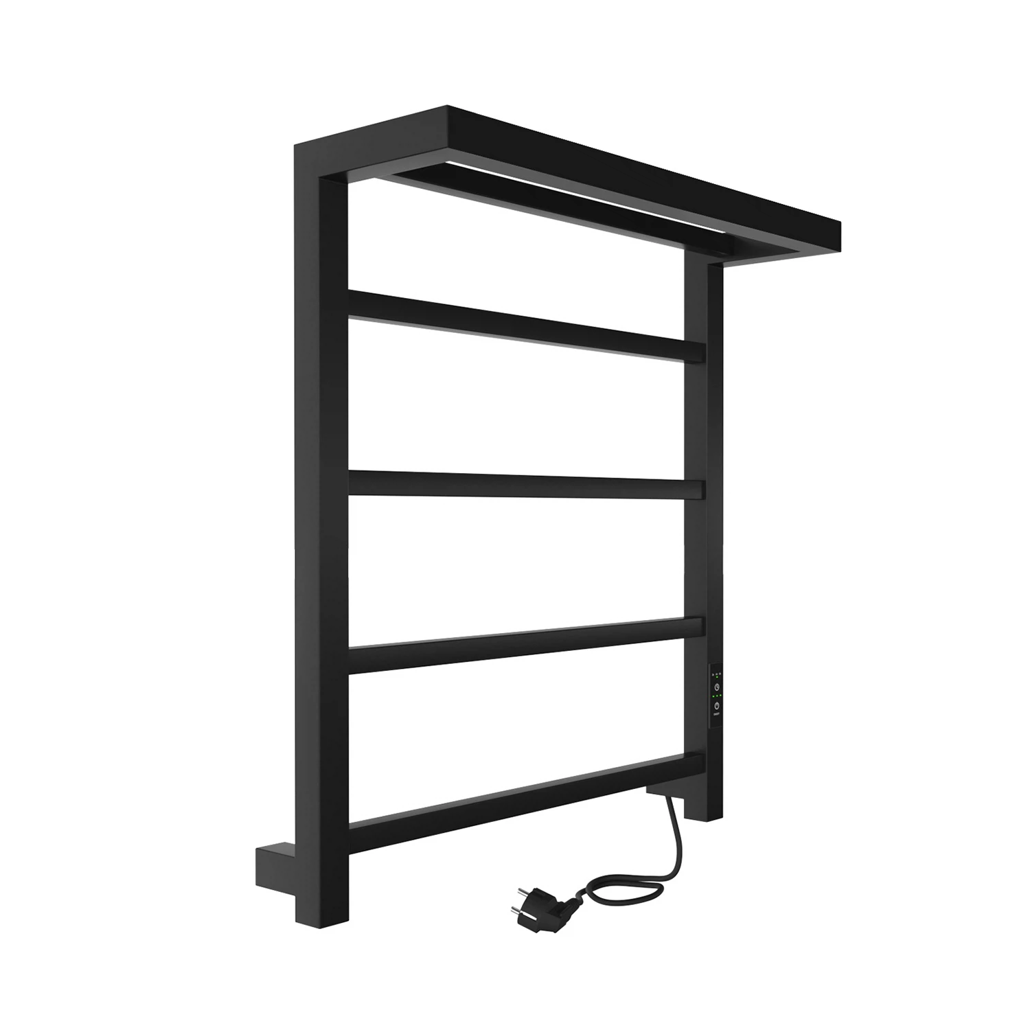 Изображение товара Полотенцесушитель Forma (electro) 60/50 (таймер, скр.монтаж, унив.подкл.R/L, Черный муар) INDIGO