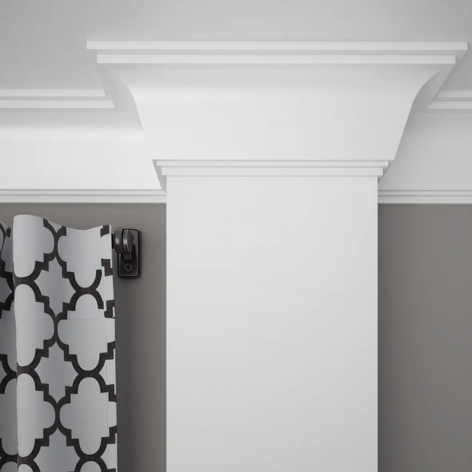 Изображение товара Карниз Ultrawood арт CR 2335 i из ЛДФ для потолочного оформления