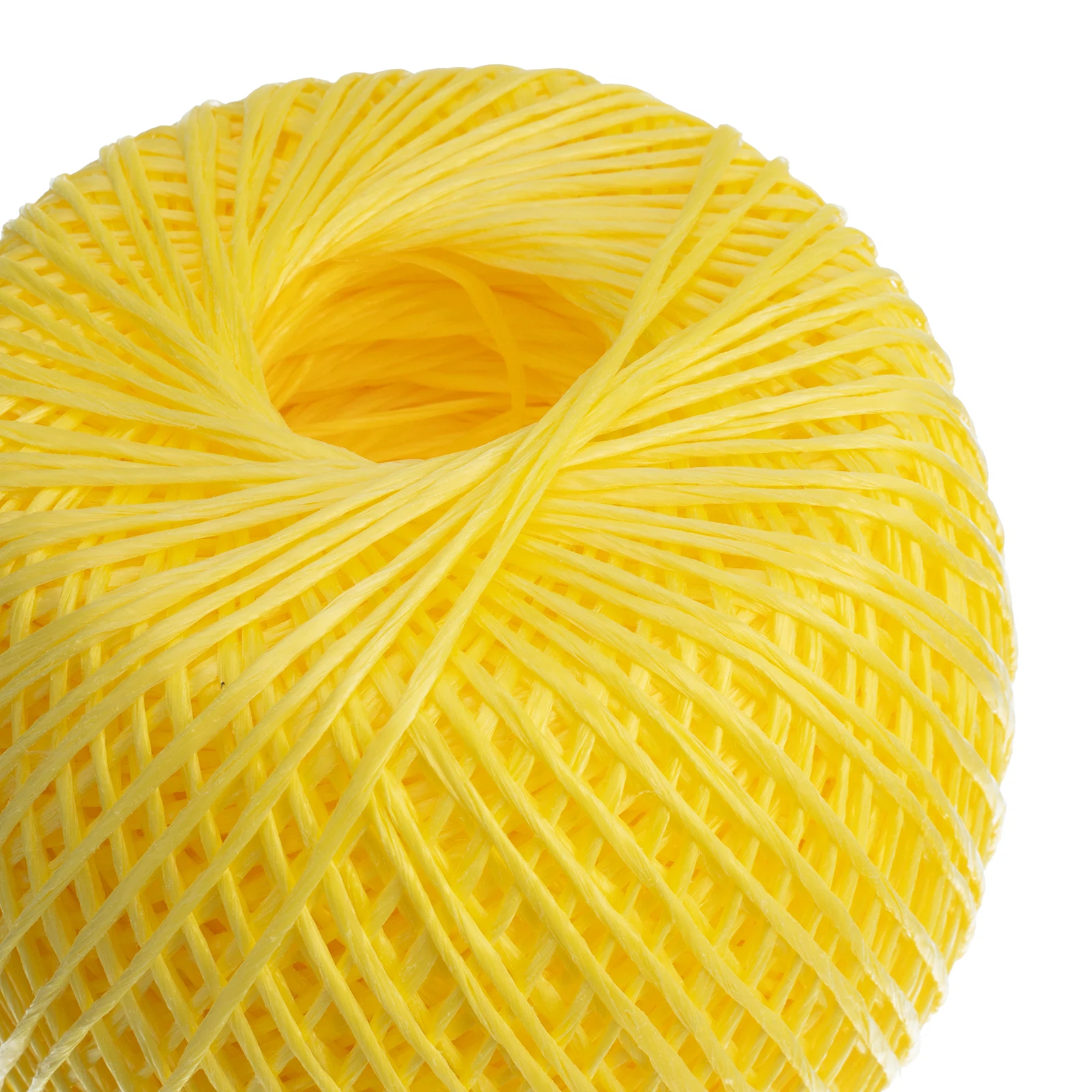 Изображение товара Жёлтый полипропиленовый шпагат 1,7 мм 400 м Сибртех для упаковки и связывания