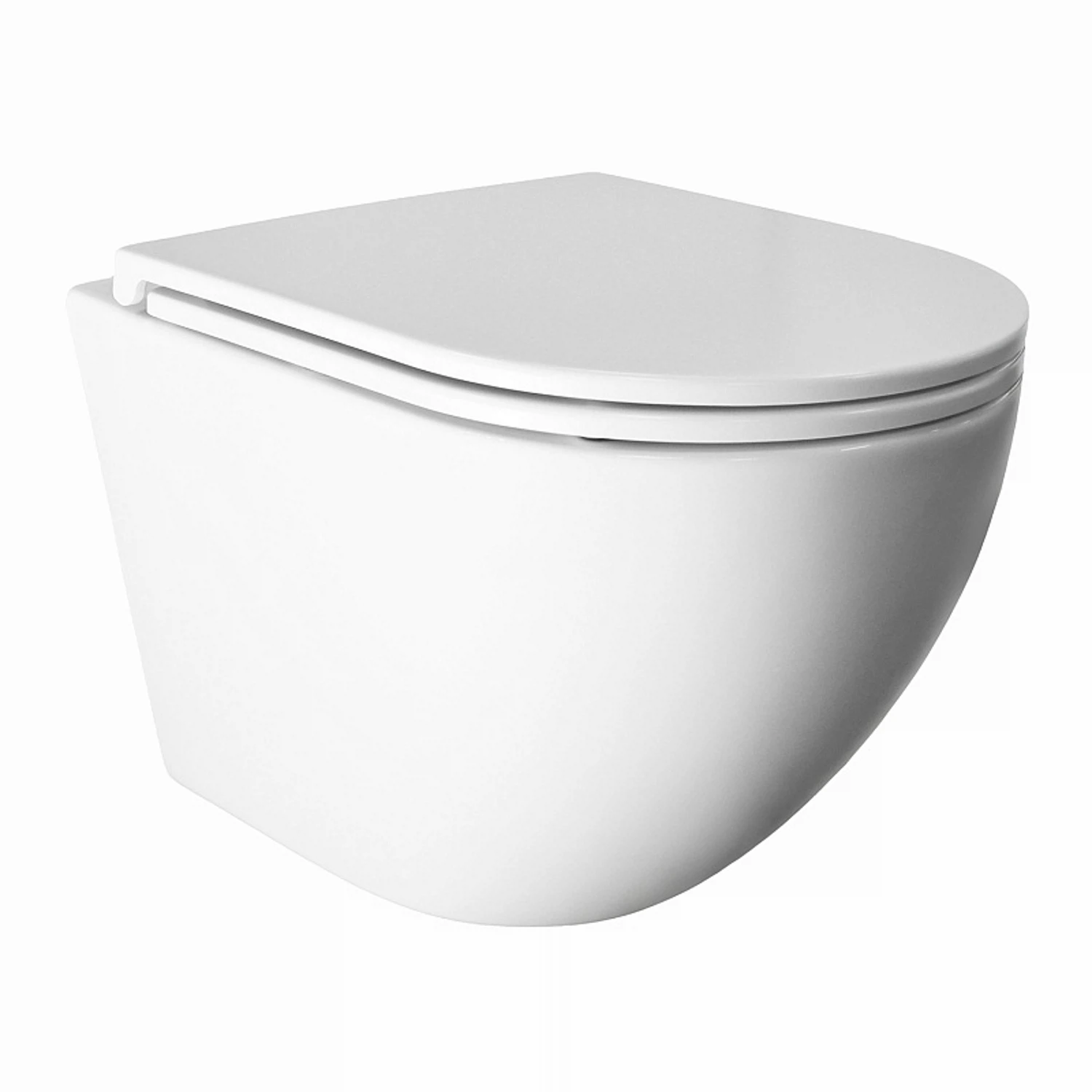 Изображение товара Унитаз подвесной безободковый с быстросъемным сиденьем микролифт Azario PRO-0001 UQ3