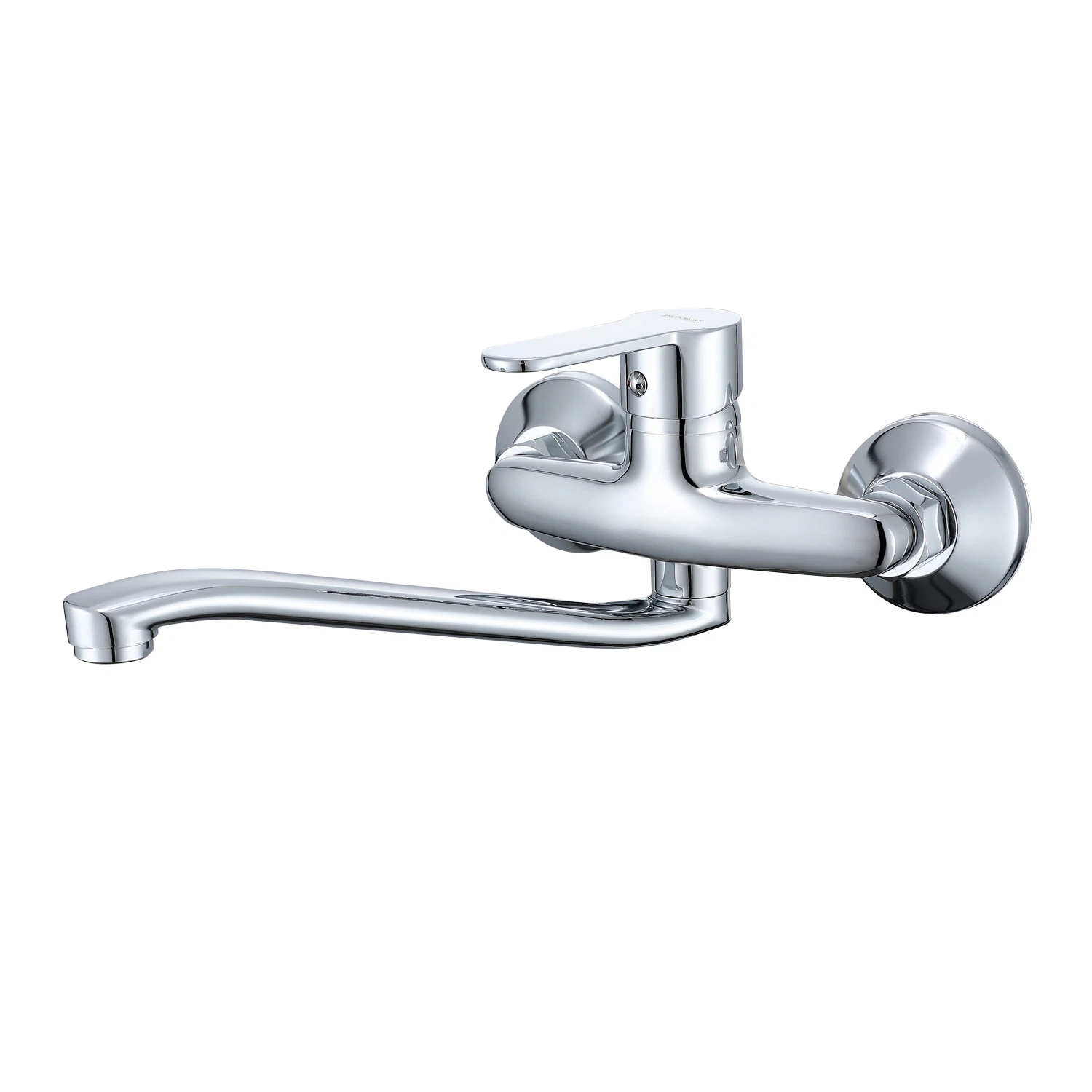 Изображение товара Смеситель Prohanss P64.46 для кухни настенный поворотный излив хром современный дизайн