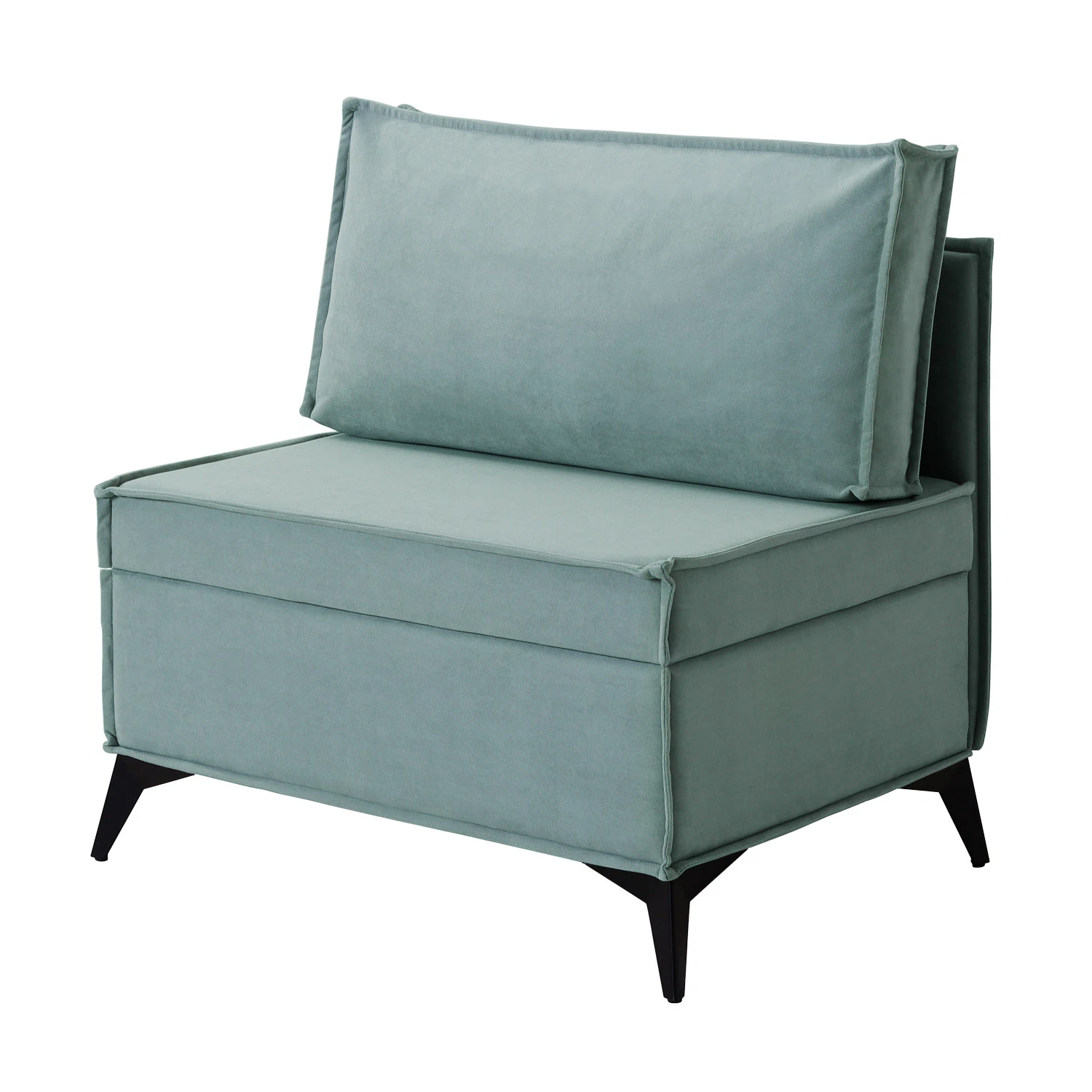 Изображение товара Кухонный диван NORTA Loft XS из велюра с ящиком 830х585х800