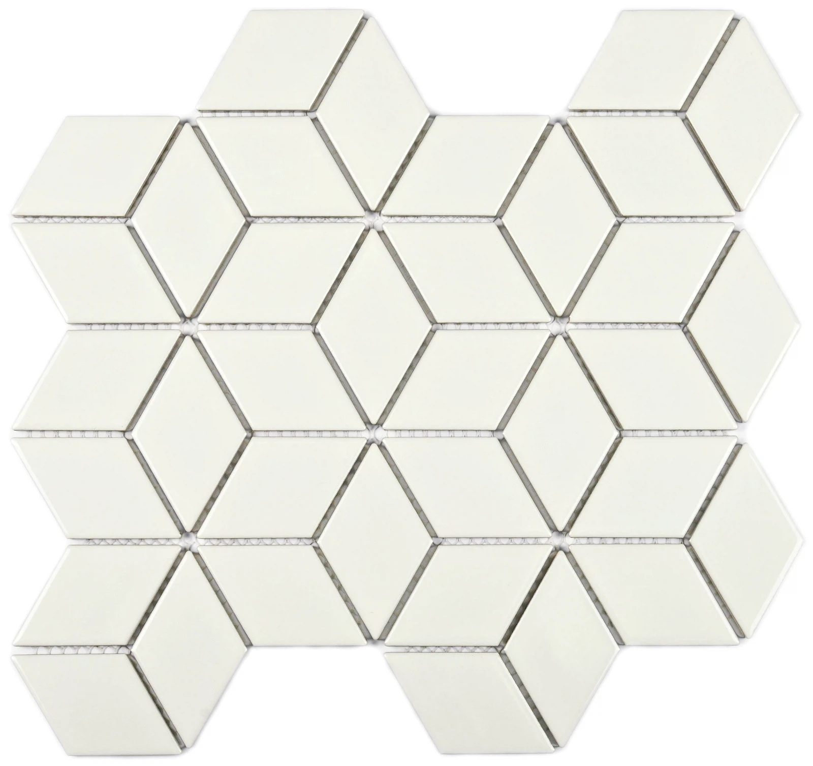 Изображение товара Мозаика керамическая Бонапарт Медина белый / Medina white 26x30 белый