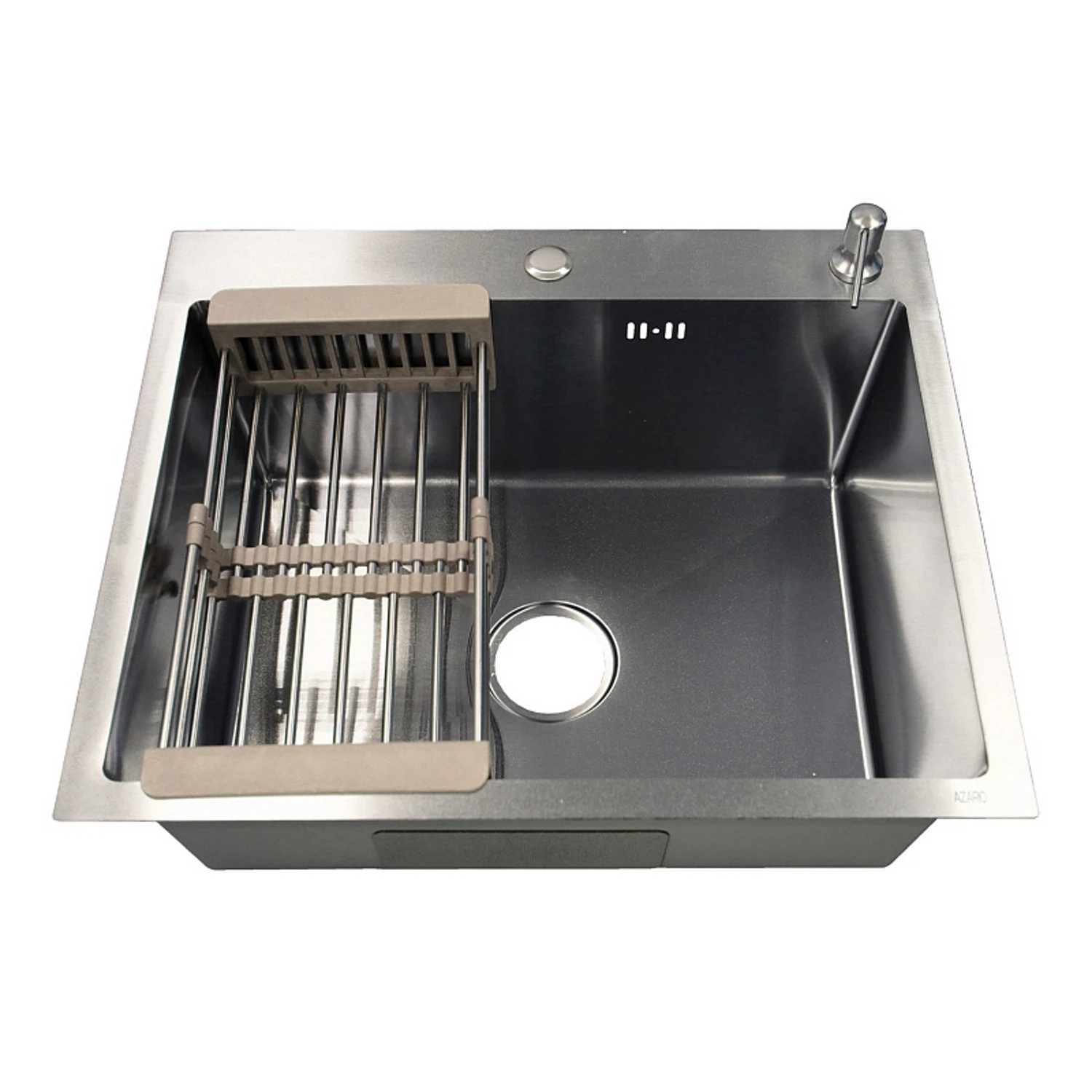 Изображение товара Мойка для кухни Azario NICOLE 500х500х220 AZS5050N серебро