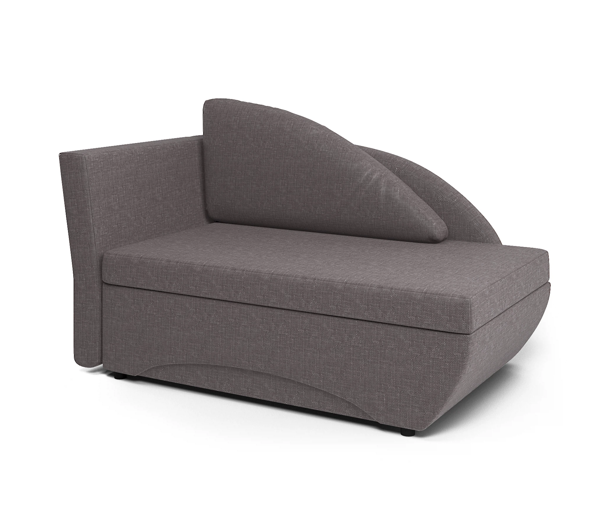 Изображение товара Кушетка Трио левый рогожка латте