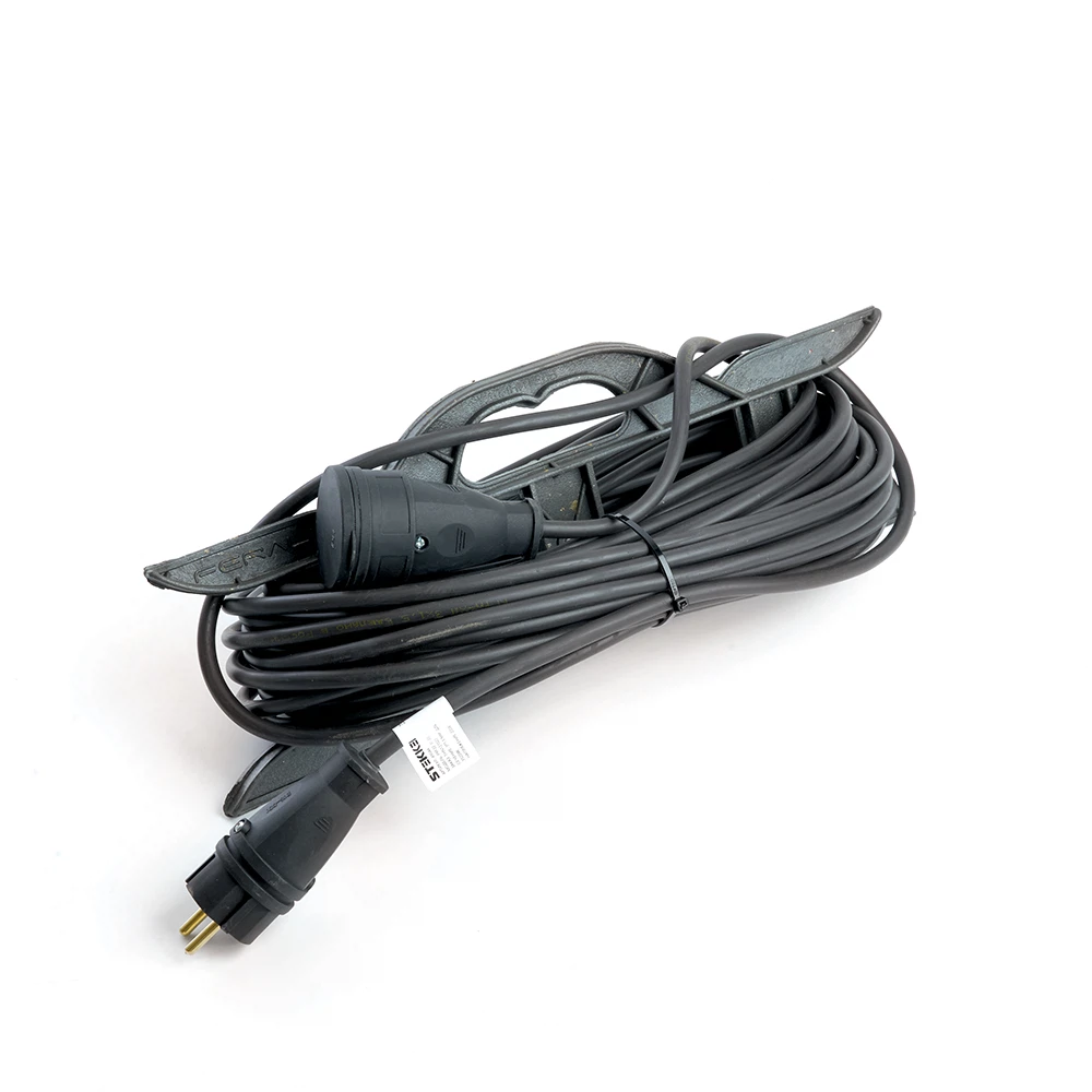 Изображение товара Удлинитель Stekker PRF22-31-10 10 м с заземлением Professional черный