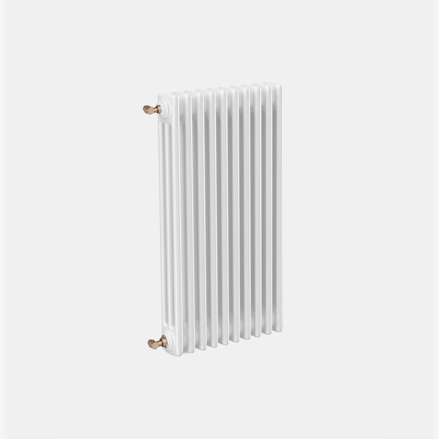 Изображение товара Радиатор трубчатый ТЕПЛОФОРТ трехтрубный 10 секций боковое подключение белый