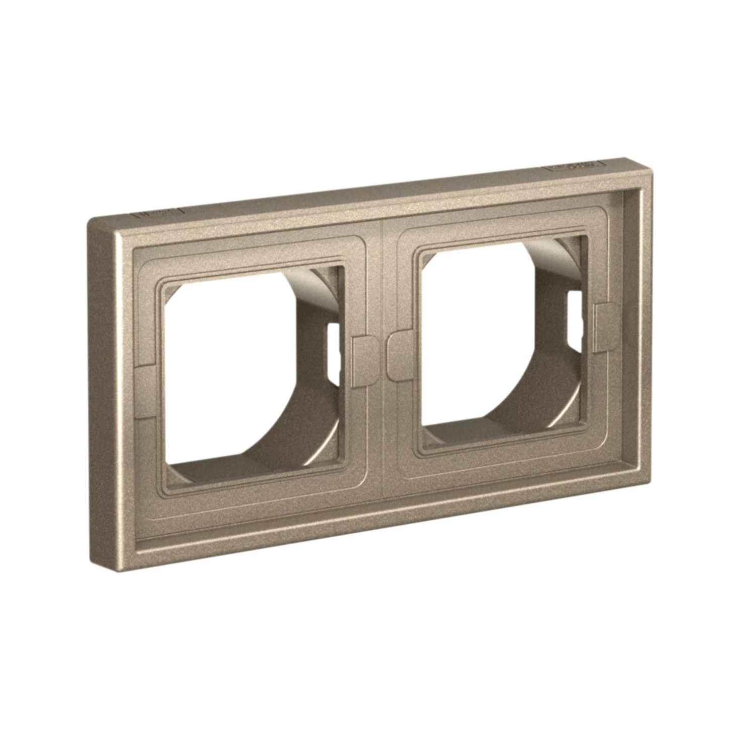 Изображение товара Рамка 2-ая Systeme Electric ArtGallery Шампань IP44