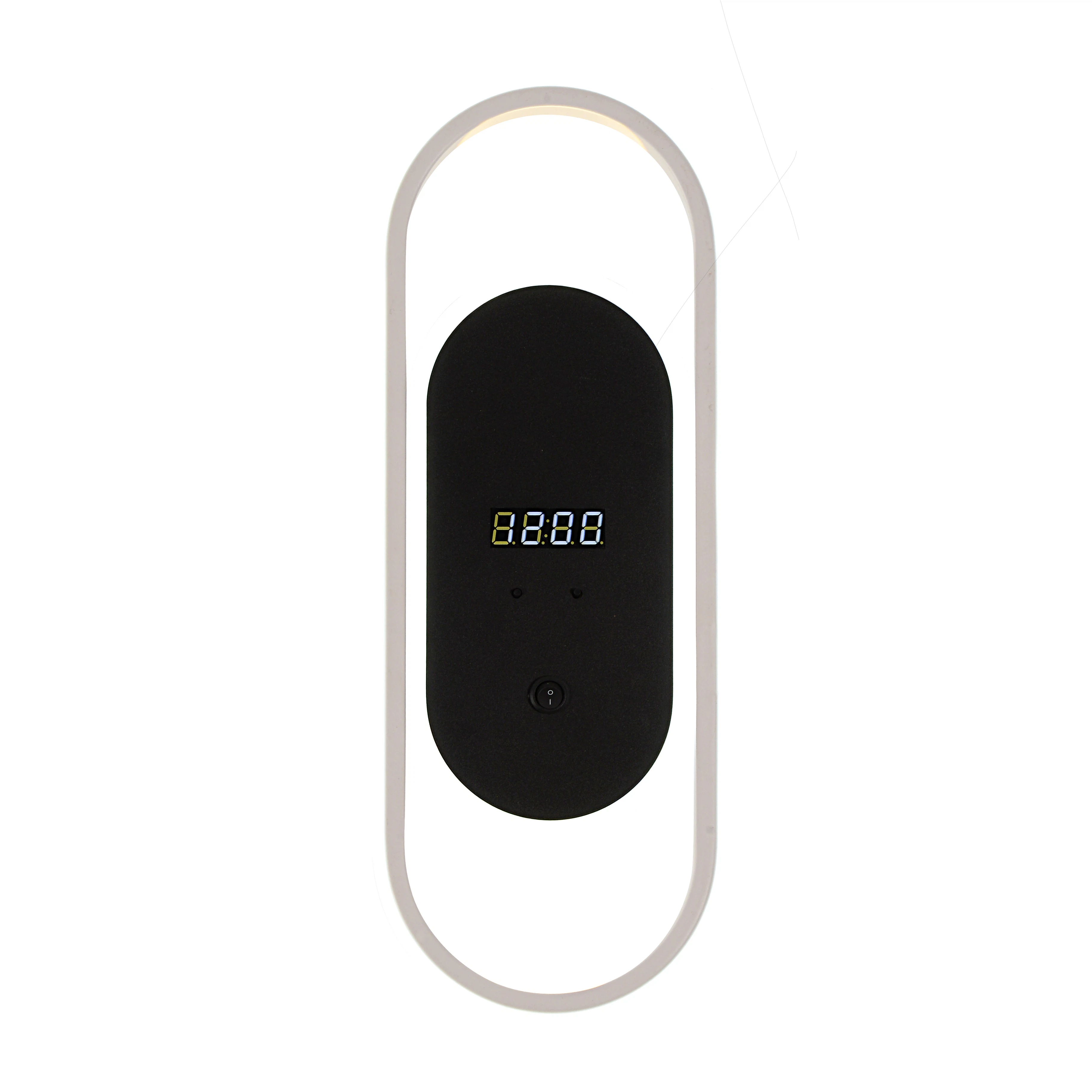 Изображение товара Настенный светильник Favourite Vigilate 4689-1W с часами и LED освещением, белый