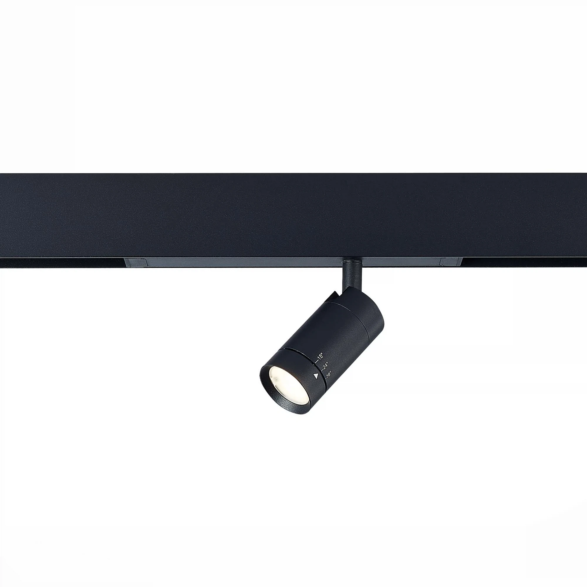 Изображение товара ST658.496.07 Св-к трек. SMART Zoom Черный LED 1*7W 2700K-6000K 400Lm Ra>90 15-38 IP20 D40xH90 220V Изображение товара ST658.496.07 Св-к трек. SMART Zoom Черный LED 1*7W 2700K-6000K 400Lm Ra>90 15-38 IP20 D40xH90 220V
