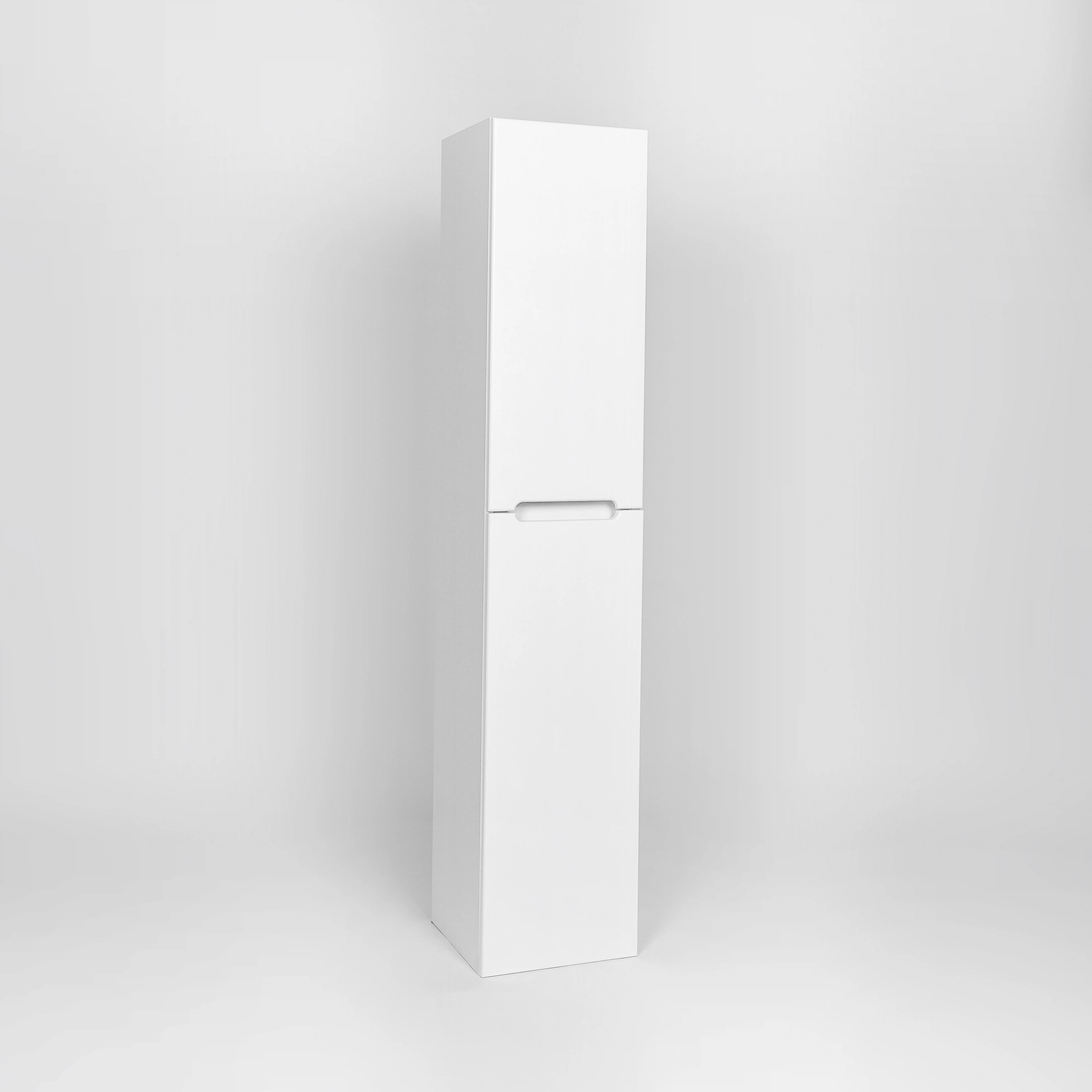 Изображение товара Подвесной пенал для ванной комнаты VIANT Марсель 300x300x1600 мм белый