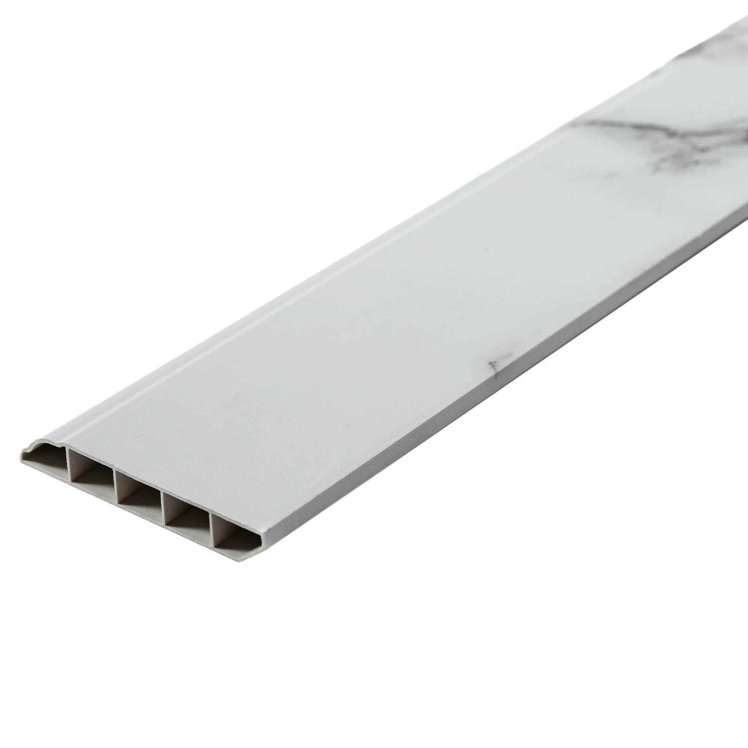 Изображение товара Плинтус GoodWay Skirting 80 — угловой влагостойкий ПВХ 2400x80x12 мм