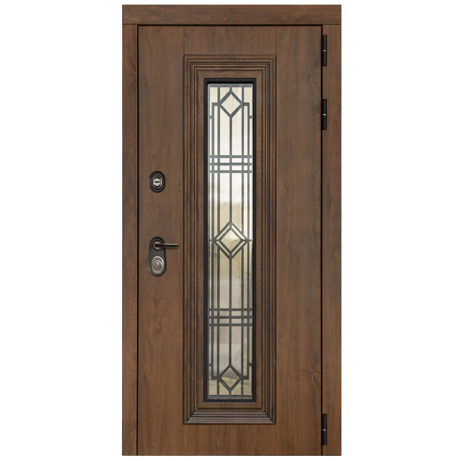 Изображение товара Дверь входная для коттеджа L Отта 860x2050 правая хром с терморазрывом