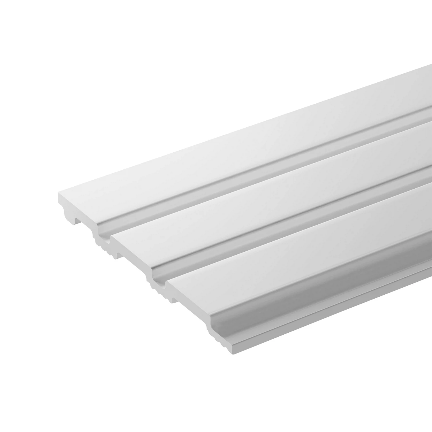 Изображение товара Реечные панели Grace 3D RAIL Белые 2700х120х10 мм для влажных помещений